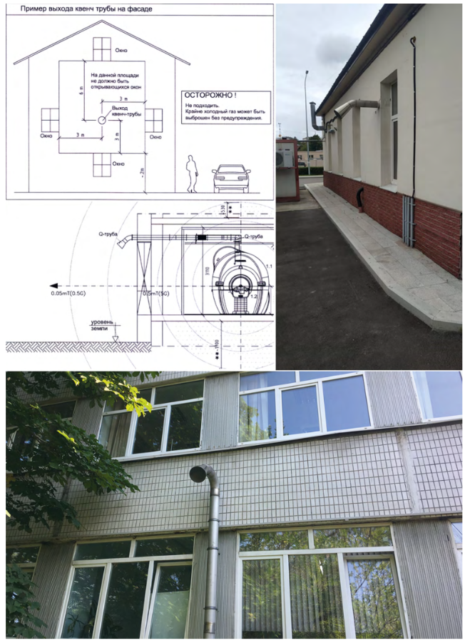 Примеры некорректного вывода квенч-трубы